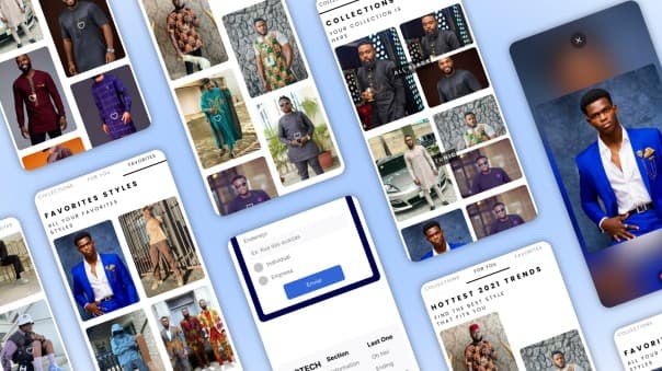 African Man Fashion image