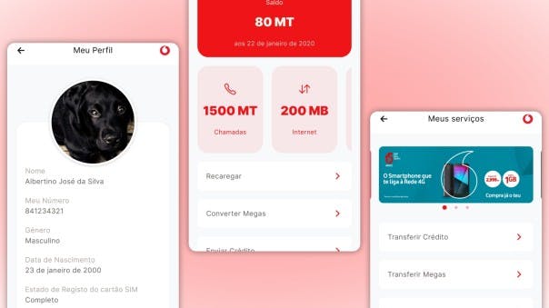 Meu Vodacom (Concept) image
